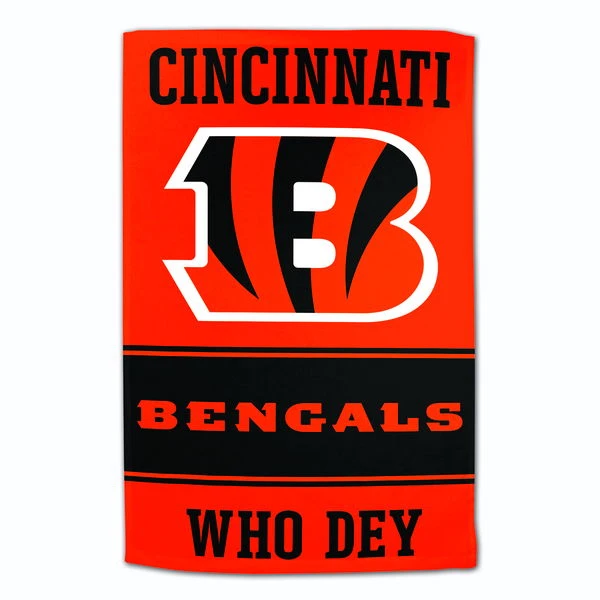 WinCraft NFL Towel Cincinnati Bengals 16X25 3 WinCraft NFL Towel Cincinnati Bengals 16X25
