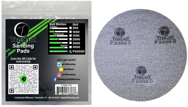 CtD TruCut 5000 Grit Sanding Pad 3 CtD TruCut 5000 Grit Sanding Pad
