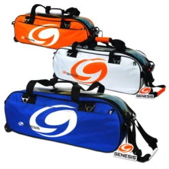 Genesis Sport Triple Roller/Tote Orange -Best Bowling Store 1843462d a123 4c3c 882a adca49afec32