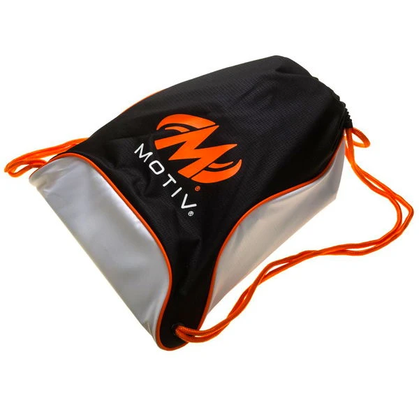 Motiv Agility Drawstring Sackpack Black/Orange 4 Motiv Agility Drawstring Sackpack Black/Orange - Image 2
