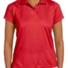 Harriton Womens 4 Oz Polytech Polo Red -Best Bowling Store 2c92cab1 5df6 44b0 9d15 a82cea711723