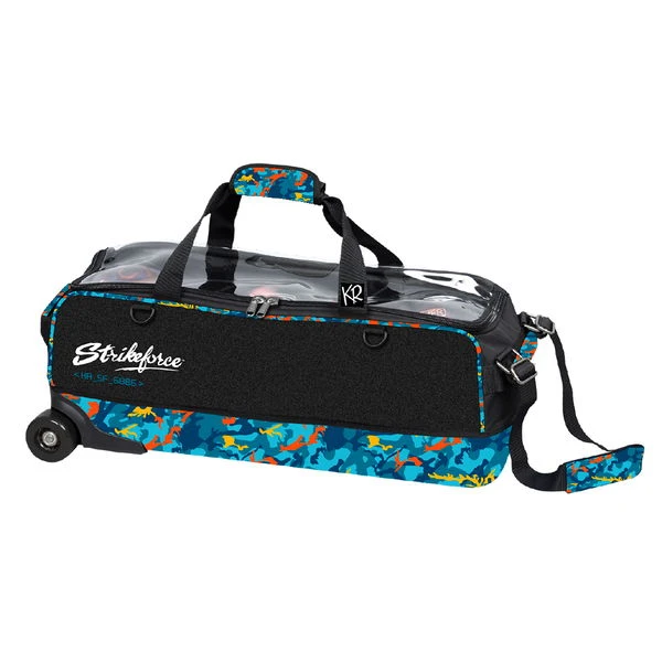 KR Strikeforce TPC Slim Triple Tote Teal Camo 6 KR Strikeforce TPC Slim Triple Tote Teal Camo - Image 4
