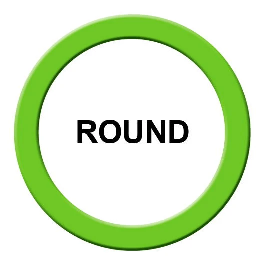 Turbo Xcel Round Thumb Insert Black 3 Turbo Xcel Round Thumb Insert Black