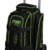 Storm Rolling Thunder 2 Ball Roller Checkered Black/Lime -Best Bowling Store 4894a479 b24f 4822 b64f c852a52ba00e