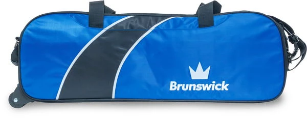 Brunswick Edge Triple Rolling Tote Blue 3 Brunswick Edge Triple Rolling Tote Blue