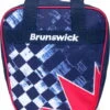 Brunswick Spark Single Tote Checkered Flag -Best Bowling Store 562d3519 4eea 484e 9369 75676508af43