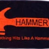 Hammer Loomed Towel Black/Orange -Best Bowling Store 58303e9a d7ad 43f0 b5f6 55981068d715
