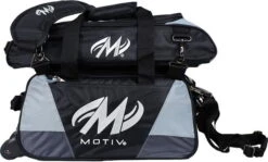 Motiv Ballistix Double Tote Covert Black -Best Bowling Store 594e8506 ab39 4e21 89d4 f15728de7070