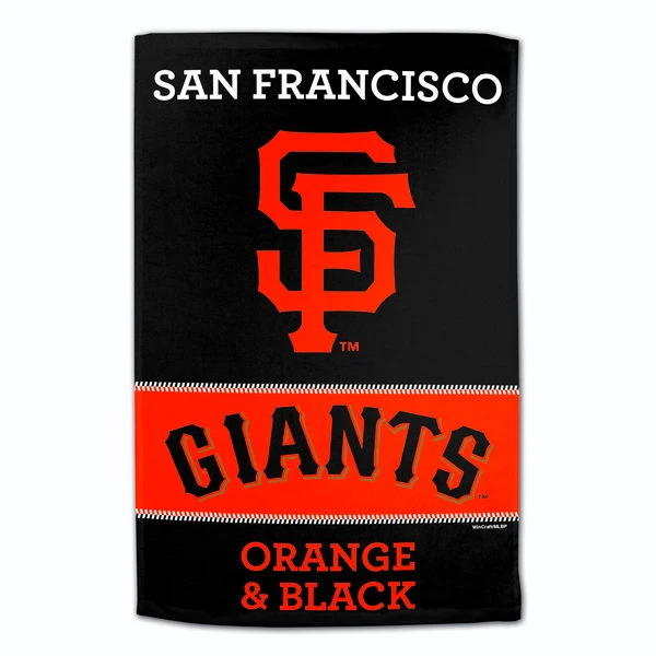 WinCraft MLB Towel San Francisco Giants 16X25" 3 WinCraft MLB Towel San Francisco Giants 16X25"