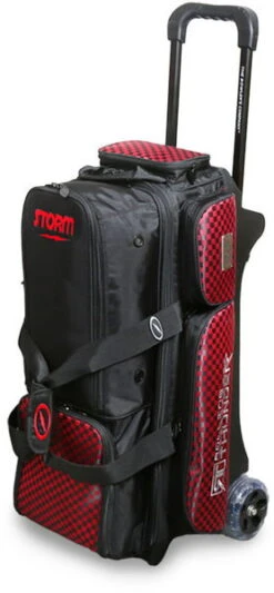 Storm Rolling Thunder 3 Ball Roller Black/Checkered Red