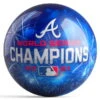 OnTheBallBowling MLB Atlanta Braves 2021 World Series Champs Fireworks Ball -Best Bowling Store 979be4ac da30 425d 91af 72fd9e274831