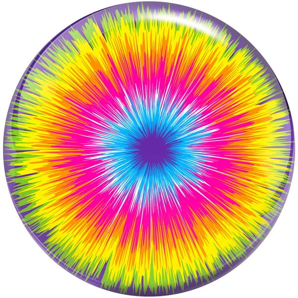 Brunswick Tie-Dye Burst Viz-A-Ball 3 Brunswick Tie-Dye Burst Viz-A-Ball