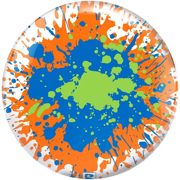 Brunswick Paint Splatter Viz-A-Ball 3 Brunswick Paint Splatter Viz-A-Ball