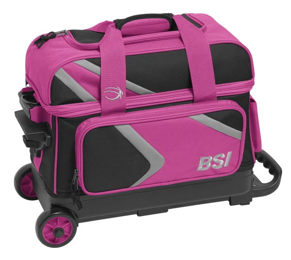 BSI Dash Double Ball Roller Black/Pink 3 BSI Dash Double Ball Roller Black/Pink