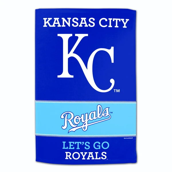 WinCraft MLB Towel Kansas City Royals 16X25" 3 WinCraft MLB Towel Kansas City Royals 16X25"
