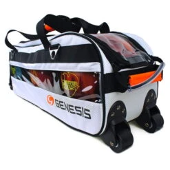 Genesis Sport Triple Roller/Tote White -Best Bowling Store b8aa7e55 8e9c 4457 bc65 dcc5af0ed918