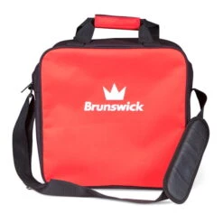 Brunswick TZone Single Tote Red -Best Bowling Store be3d2f9c 1bde 4564 afc5 e87ef645531d