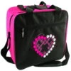 Classic Pink Heart Single Tote 1 Classic Pink Heart Single Tote -Best Bowling Store ca1af41e 24c3 4141 ab46 cc345fd07719