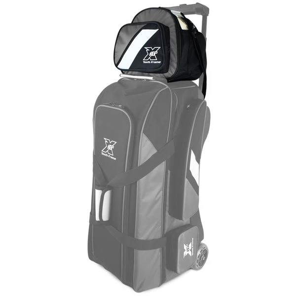 Tenth Frame Deluxe Add-On Bag Black/Grey 3 Tenth Frame Deluxe Add-On Bag Black/Grey