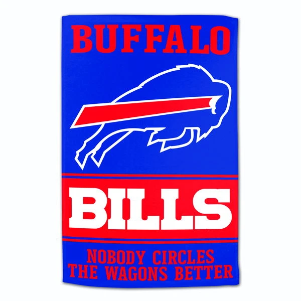 WinCraft NFL Towel Buffalo Bills 16X25 3 WinCraft NFL Towel Buffalo Bills 16X25