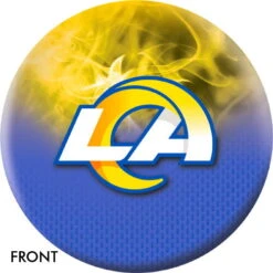 KR Strikeforce NFL On Fire Los Angeles Rams Ball