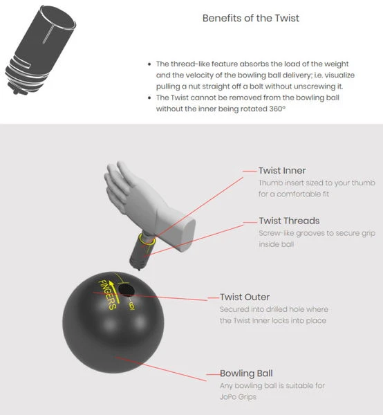 JoPo Twist Outer Sleeve Black 4 JoPo Twist Outer Sleeve Black - Image 2